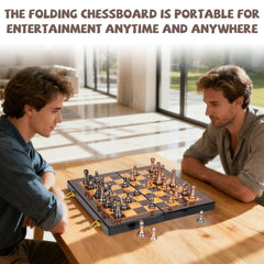 Agirlgle gift-ready luxury chess set for enthusiasts and collectors.