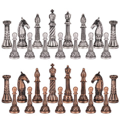 Agirlgle marbling chess board folded, ready for travel