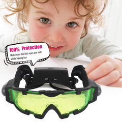 AGM Kids Night Vision Goggles side view with adjustable strap for growing kids