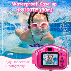 Agoigo 32GB memory card included ensures thousands of photos and videos.
