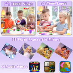 Agoigo Underwater case 98ft with the Kids camera, enabling underwater exploration.