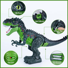 AHCo T-Rex lights providing glowing accents for imaginative playtime.