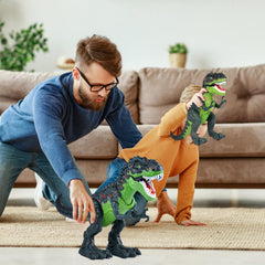 AHCo. Trex LED light feature brightens nighttime play.