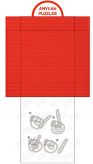 AHYUAN individual gift box with puzzle packaging