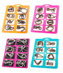 Ahyuan Chinese rings 32-piece set boosts problem solving and focus.