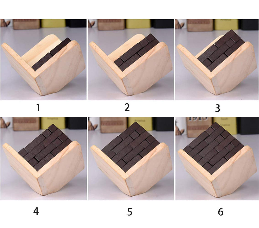 Ahyuan colorful wooden blocks showing geometric shapes.