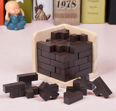 Ahyuan gift packaging box featuring the wooden puzzle.