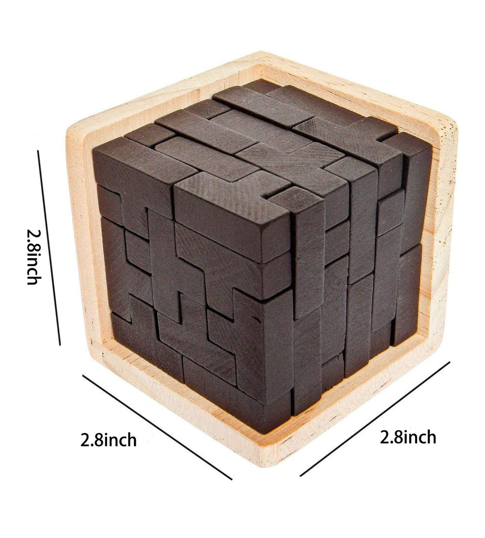 Ahyuan puzzle with T-shaped pieces for creative play.