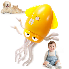 AiDolls Dancing Octopus Toy shows vibrant colors and crawling action for tummy time fun