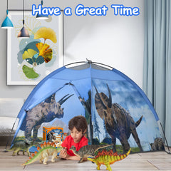Ai-Uchoice dinosaur tent interior with roomy space for two kids