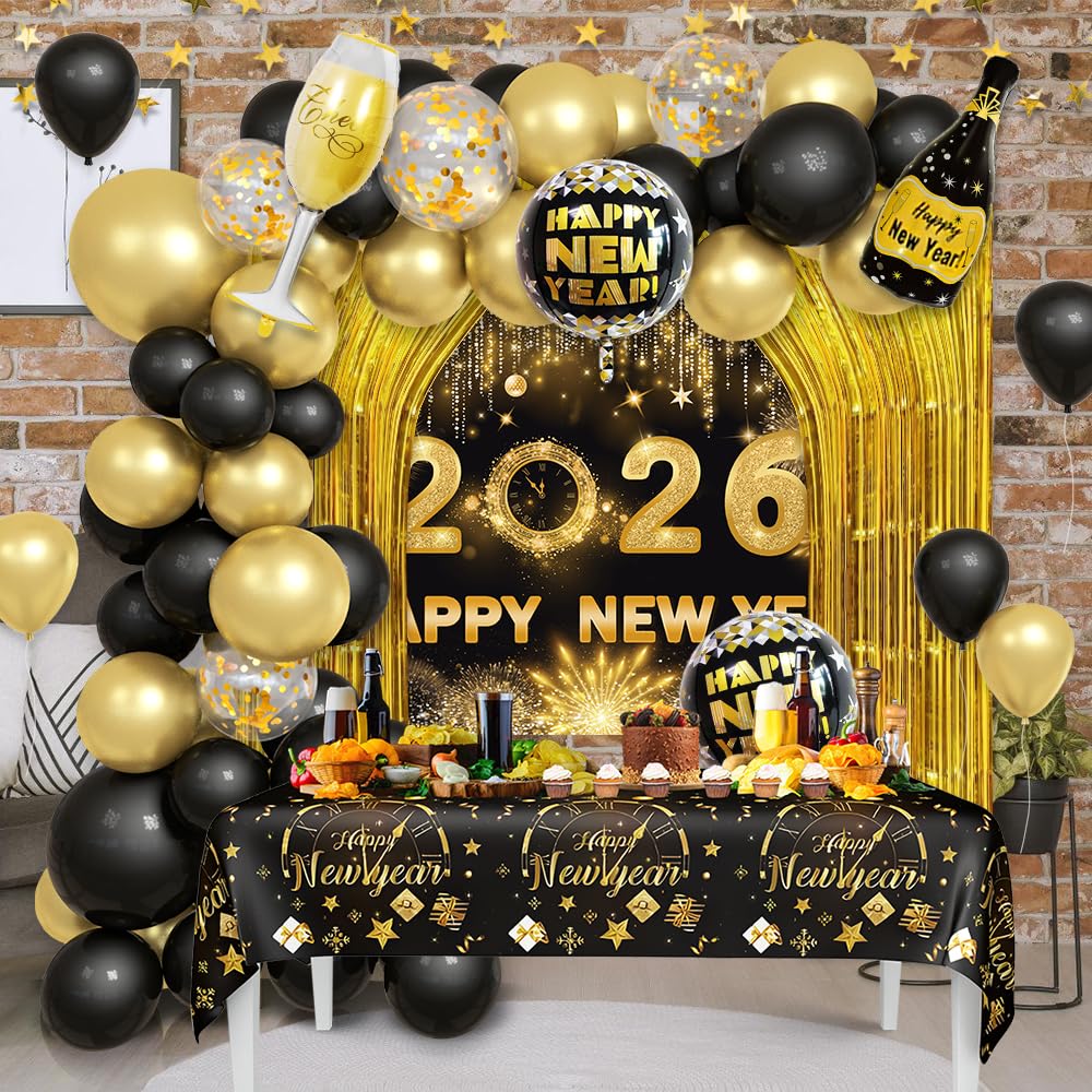 AIBIIN complete decor set assembly simplifies party setup.