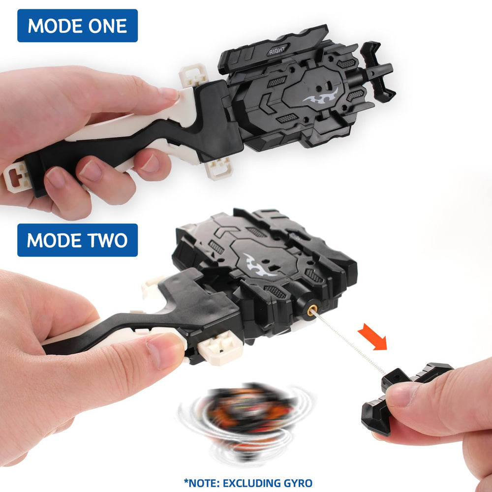 AIBREAY grips provide comfortable handling for steady launches.