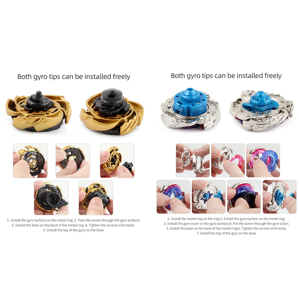 AIBREAY Gyros durable materials ensure stable spins during play