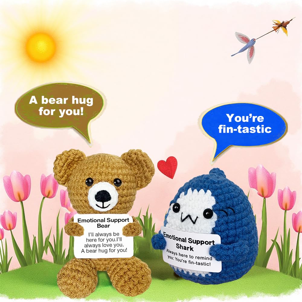 AicooFest emotional support duck plush with friendly encouragement.