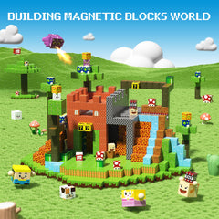 AiDolls Magnetic Blocks colorful cubes in hand showcase tactile, kid-friendly design.