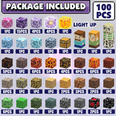 AIDYVOI light-up blocks illuminate play scenes for nighttime STEM fun