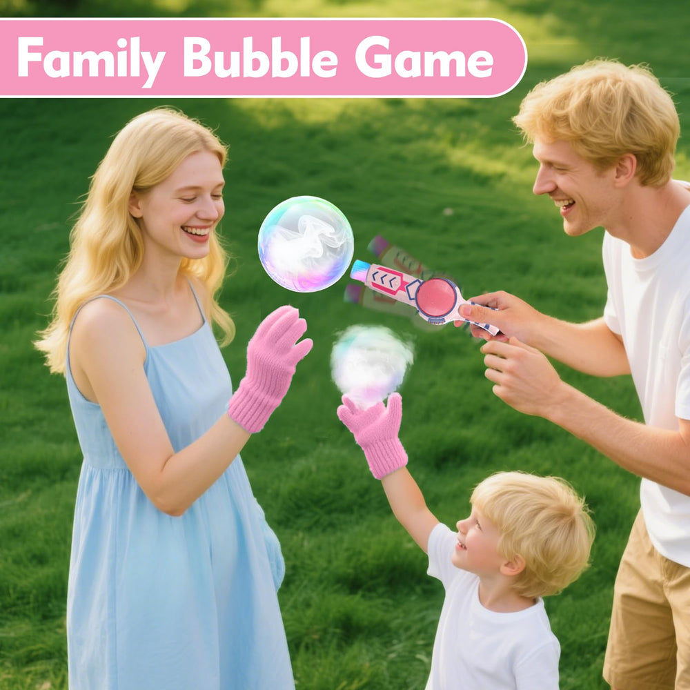 Disposable nebulizers deliver 300 to 500 bubbles for continuous play.