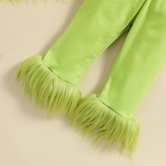 Aifawile baby Christmas outfit ready as a gift.