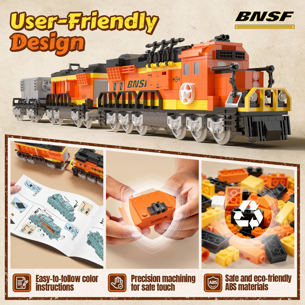High-quality ABS material ensures safe, durable building blocks for kids.