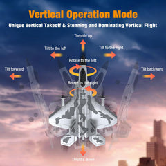 AIGIMU RC plane showing 6G stable mode for steady handling.