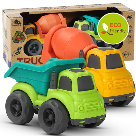 Aigitoy dump truck toy for toddlers, sturdy and easy to push during imaginative play.