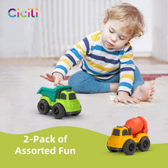Aigitoy toddler hand grip truck encourages fine motor skills during indoor and outdoor play.