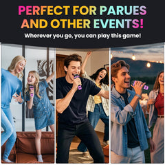 Aigomc premium foam microphone enhances authentic karaoke vibes.