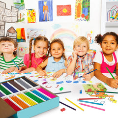 ASTM-D4236 compliant and non-toxic pencils for safe use.