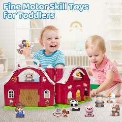 Aigybobo barn doors open and close to boost hand-eye coordination.
