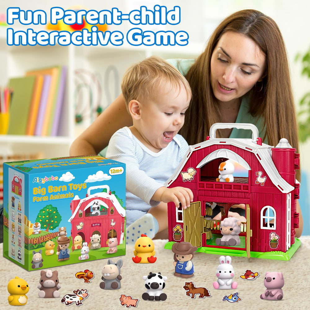 Aigybobo handheld animal puppets fit small hands for pretend play.