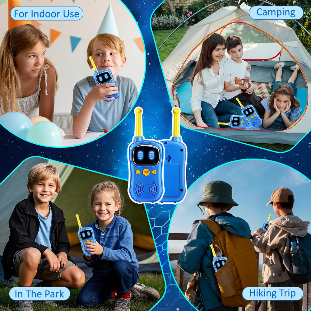 Aihuzai Astronaut Walkie Talkie 2-pack offers shared outdoor exploration moments.