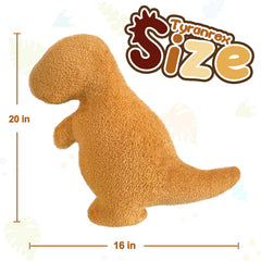Aiideals dino nugget pillow excellent stitching ensures lasting shape