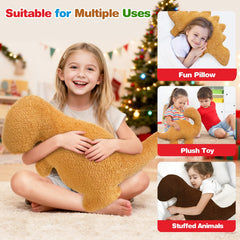 Aiideals dino nugget pillow premium PP cotton for durable fluff