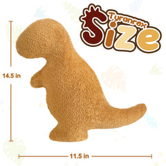 Aiideals Dino Nugget Pillow vacuum sealed packaging expands softly