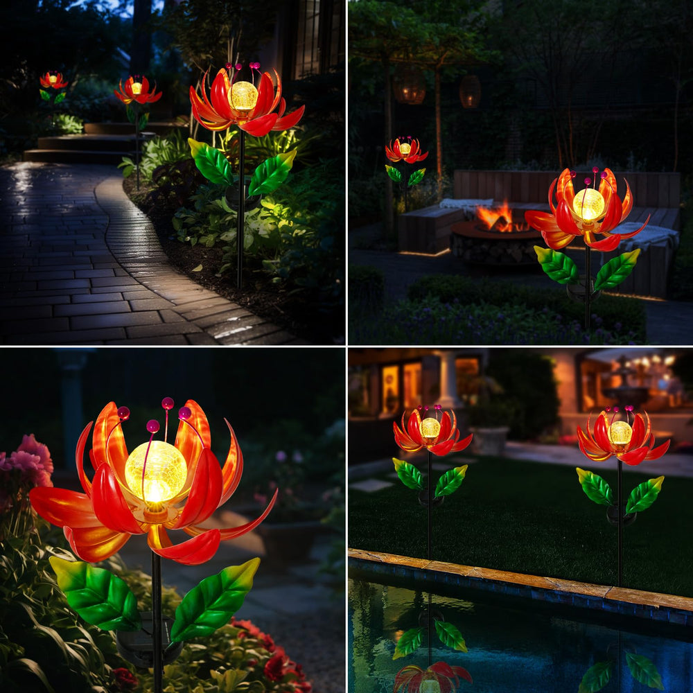 AIINY garden wind spinner decor adds motion to outdoor space