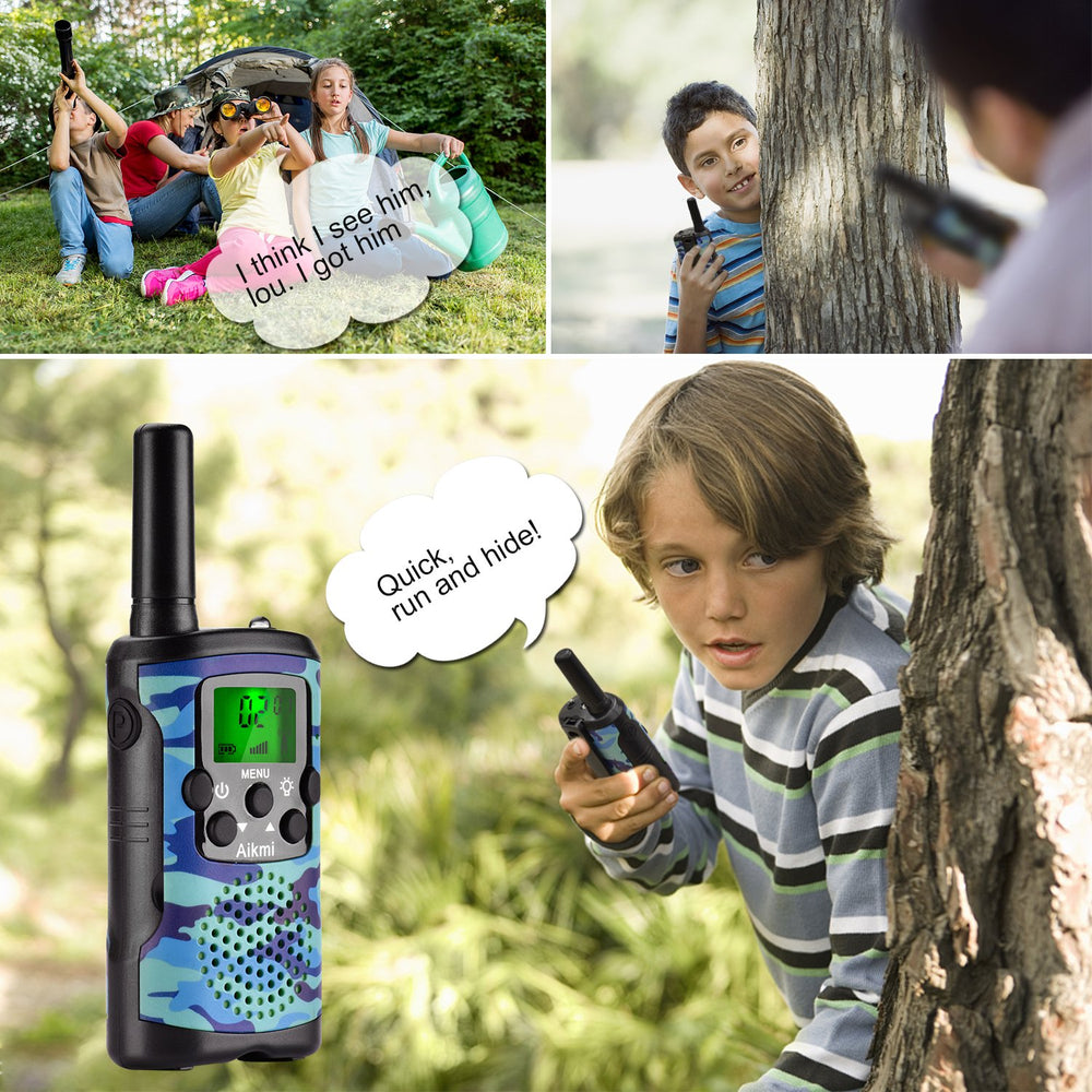 Aikmi 22-channel two-way radio for adventures