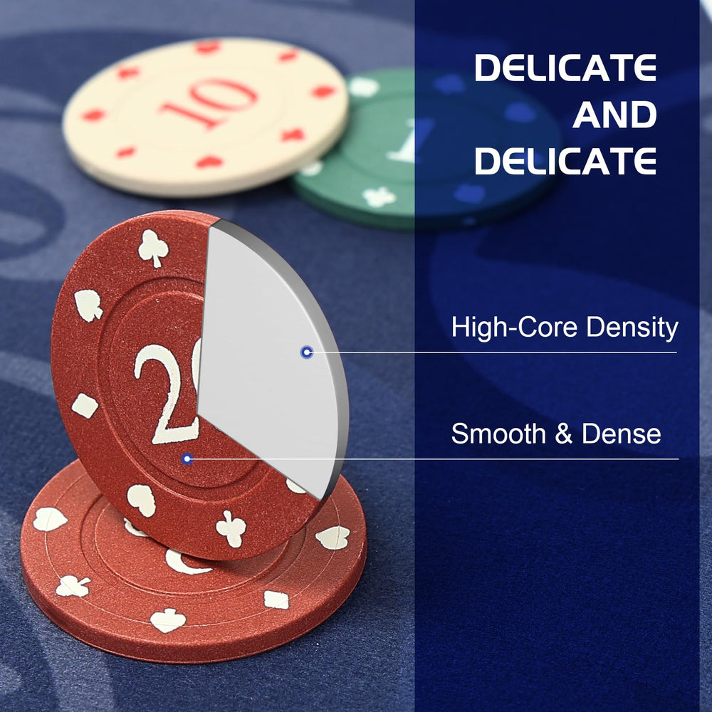 AIMUCT Mahjong Mat is built from durable rubber for long-lasting use.