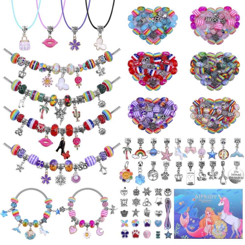 AIPRIDY 125-piece DIY jewelry kit enables versatile design ideas
