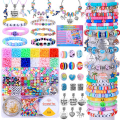 AIPRIDY 3600-pcs kit with unicorn-mermaid charms for imaginative jewelry making