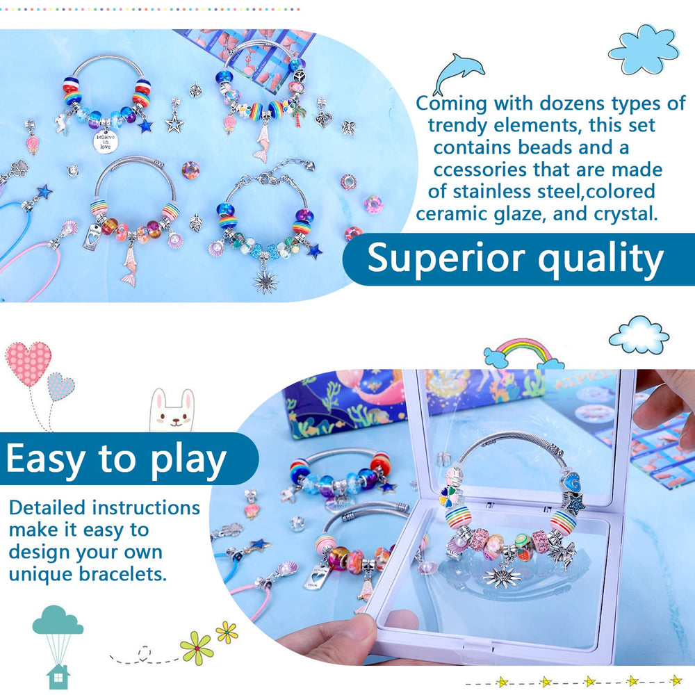 AIPRIDY 72-piece set supports easy, mess-free jewelry making