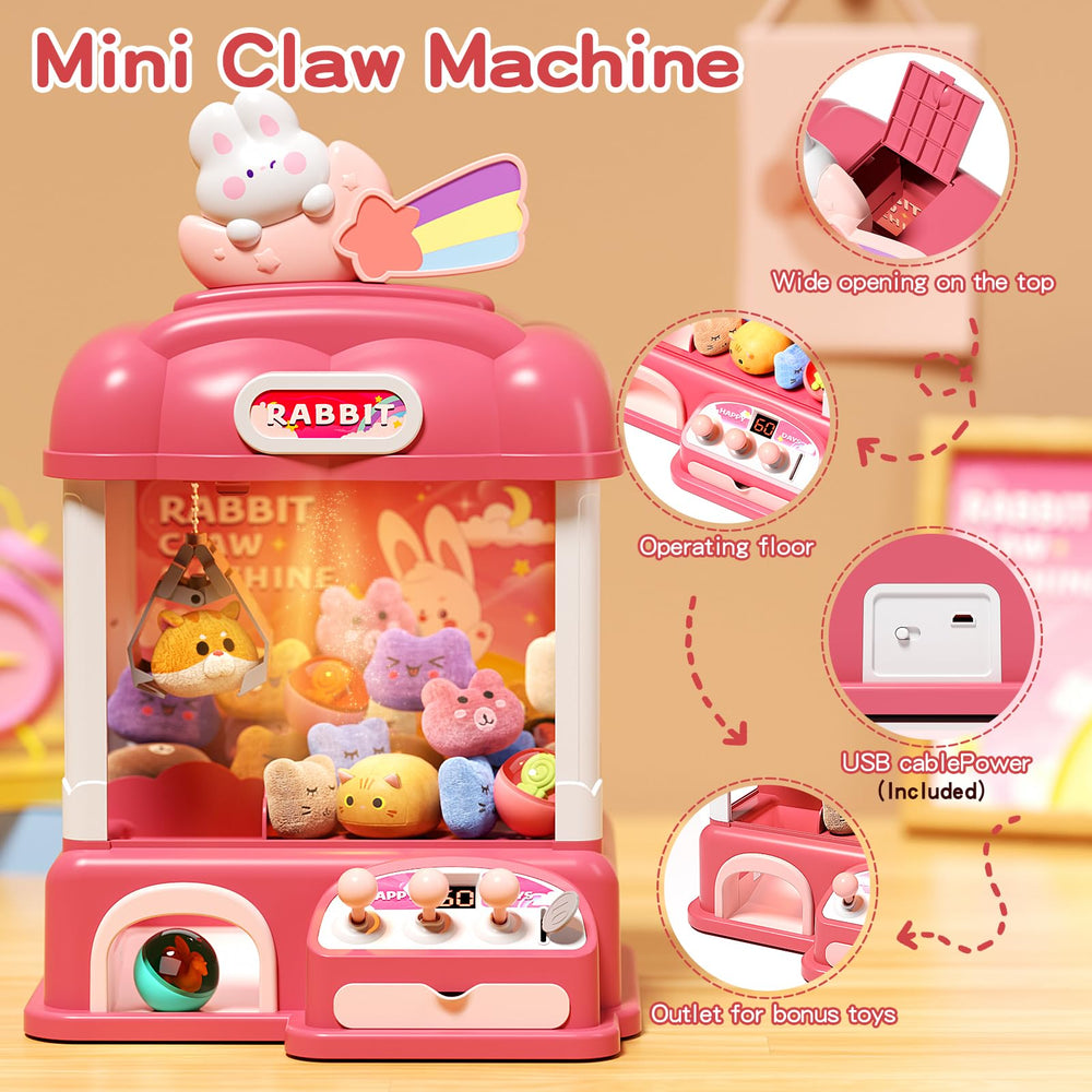 Aiqi detachable rabbit included for easy setup and customization.