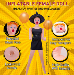 AIR GAG inflatable doll for birthday parties, quick setup and big laughs