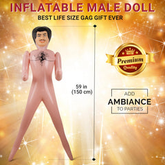 AIR GAG inflatable mannequin makes a memorable gag gift for celebrations
