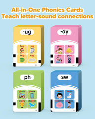 Airbition long-vowels-diphthongs cards expand phonics knowledge and spelling accuracy