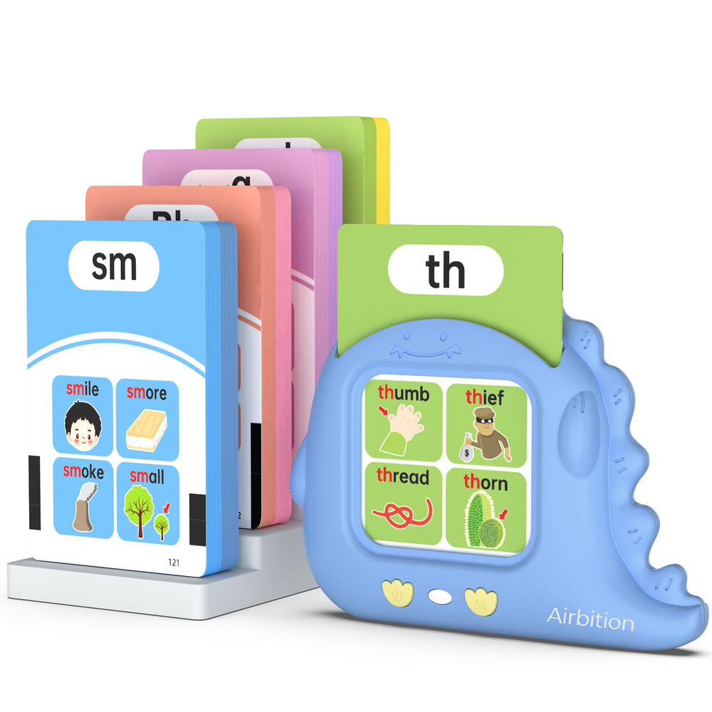 Airbition phonics flash cards reading-20-stages engage young learners and build word recognition