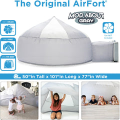Air Fort 6.5-foot diameter provides a spacious group play area.