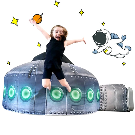 AirFort inflates in seconds for quick playtime setup