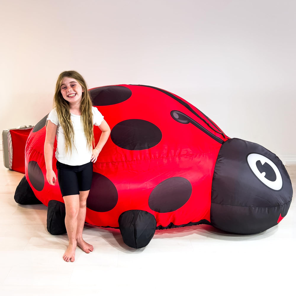 AirFort Ladybug imaginative play area encouraging screen-free fun.