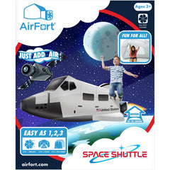 Air Fort Space Shuttle inside view inviting curiosity and imagination.