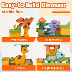 Airkid Tyrannosaurus figure on marble maze highlights adventurous play